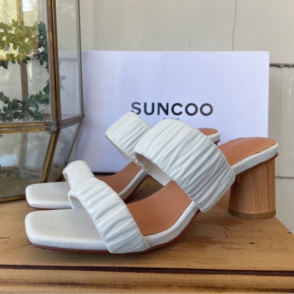 SUNCOO White Sandals Chaussures Honora Sandal 38
